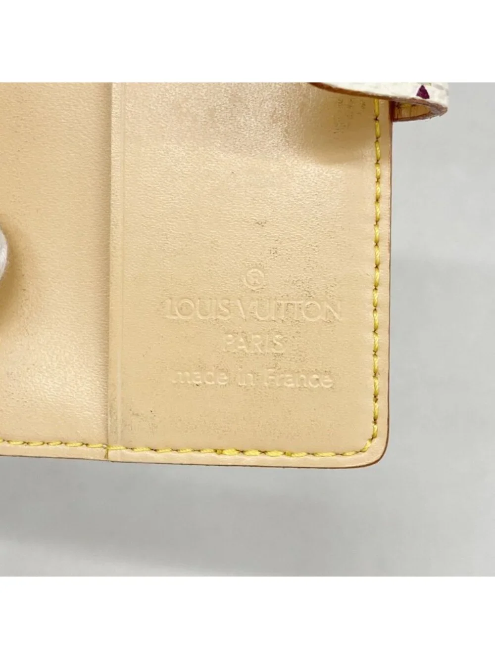 Louis Vuitton Notebook Cover Monogram Multicolor Agenda Mini Blanc